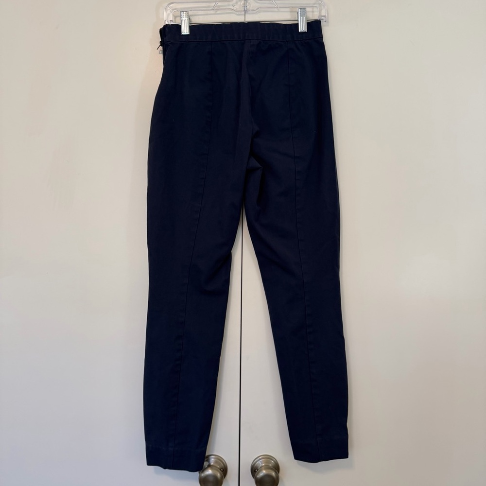 EVERLANE The Bi-Stretch Work Pant Navy Women’s Business Casual - Picture 4 of 7